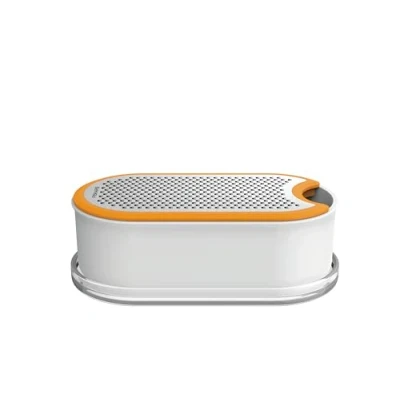 Imagen de Fiskars Rallador con recipiente, Capacidad: 400 ml, Medida: 16,8 x 9,0 cm, Metal/Plástico, Functional Form, 1019530