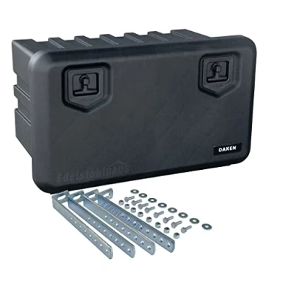 Imagen de Caja de almacenamiento para camiones (858 x 522 500 mm, 134 L) Soporte Daken A130+VH401.