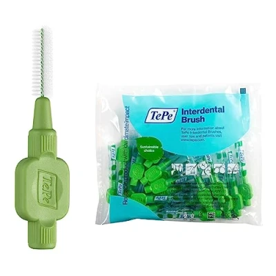 Imagen de TePe Cepillos interdentales Original / Palillos Tamaño 5, diámetro 0,8 mm pack de 20, color verde