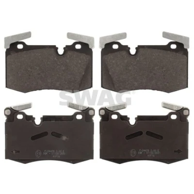 Imagen de SWAG 11 6145 Juego de pastillas freno Eje delantero preparado para indicador desgaste MINI: Hatchback, Clubman, Cabrio