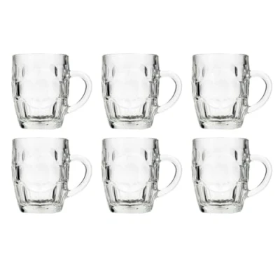 Imagen de Luminarc Britania Caja 6 Jarras Cerveza Vidrio 29cl Transparente