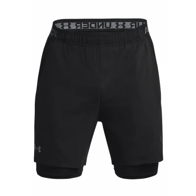 Imagen de Under Armour PEAK Pantalón corto de deporte, Hombre, Talla: Small, Black pitch gray