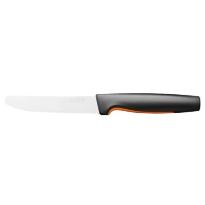 Imagen de Fiskars Cuchillo para tomate, Functional Form, Longitud total: 23 cm, Acero inoxidable japonés/plástico, 1057543