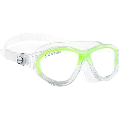 Imagen de Cressi Cobra Kid Gafas de Piscina para Niños, Color Transparente / Lima, Talla Única