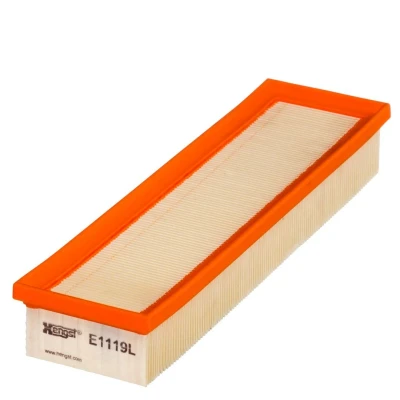 Imagen de HENGST FILTER E1119L Filtro de aire 49 92 335 Cartucho filtrante PEUGEOT: 207 Hatchback, SW, Berlina, CITROËN: C3 II
