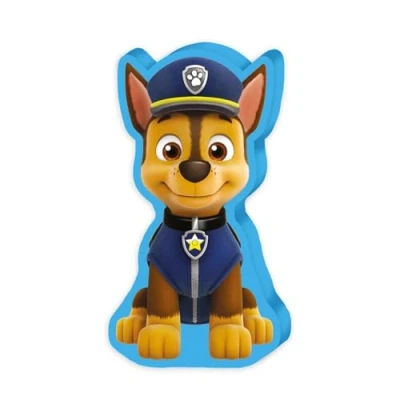 Imagen de Herding Paw Patrol Almohada, Poliéster, Azul, marrón, 1 Unidad (Paquete de 1)
