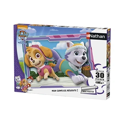 Imagen de Nathan Puzzle Stella y Everest Pat&#039; Patrulla 30 Piezas, 86363