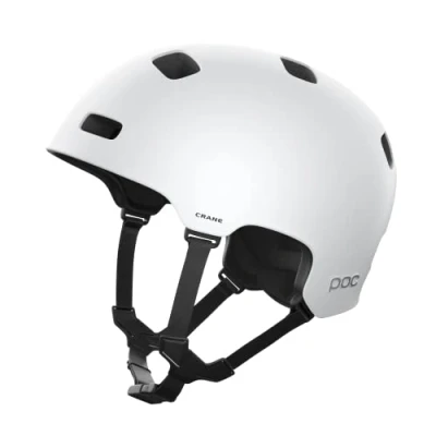 Imagen de POC Crane MIPS Casco de Bici, Unisex Adult, Hydrogen White Matt, M (55 58cm)