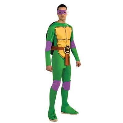 Imagen de AEC CS928872/M Disfraz de tortuga Ninja Donatello, talla unica