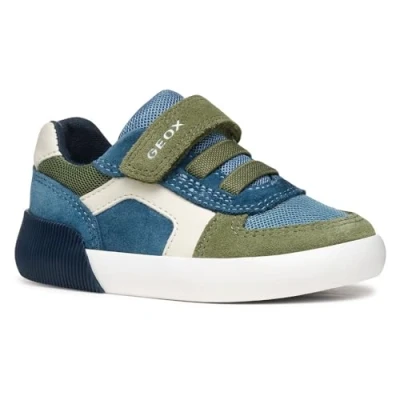 Imagen de Geox B GISLI Boy B, Zapatillas Bebé Niños, Sage/Avio, 20 EU