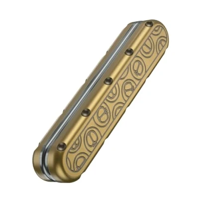 Imagen de OBEST Fidget Toy Metal Slider, Juguete Deslizante EDC MetáLicos para Aliviar Estrés y Ansiedad, Descompresión Slider Rotacion Toy, Juguetes Sensoriales Autismo Tdah, Regalos Oficina Adulto