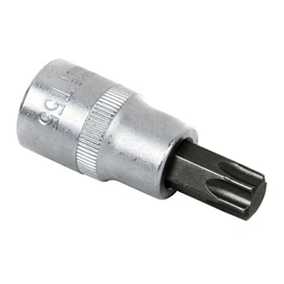 Imagen de Cofan Llave de vaso 1/2&#039;&#039; Fabricada en acero al cromo vanadio Con punta corta Torx 45