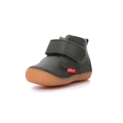 Imagen de Kickers Sabio Zapatos de bebé para niños, Talla: 19, Kaki