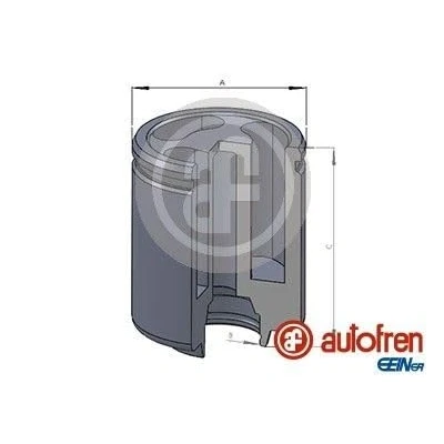 Imagen de AUTOFREN SEINSA D025234 Émbolo, pinza del freno 52 Eje trasero IVECO: DAILY 3