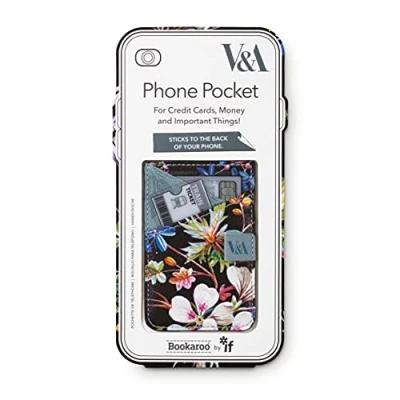 Imagen de IF V &amp; A Bookaroo Bolsillo para teléfono Kilburn Negro Floral, talla única