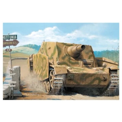 Imagen de Hobbyboss Kit de modelaje, Sturmpanzer IV Primera versión, Escala 1:35 (Color Gris)