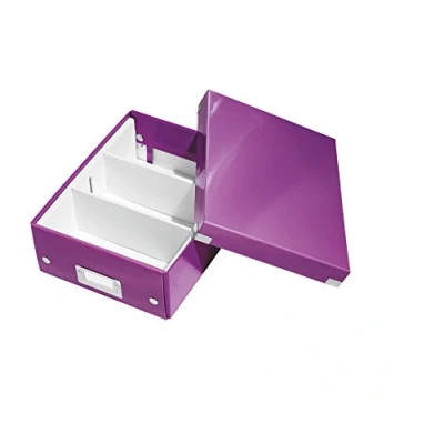 Imagen de Leitz Caja organizadora pequeña, Púrpura, Click and Store, 60570062