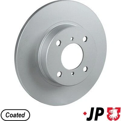 Imagen de JP GROUP 1263105700 Disco de freno Eje delantero 247 12 4 macizo revestido SUZUKI: Wagon R+ II Hatchback, OPEL: Agila A