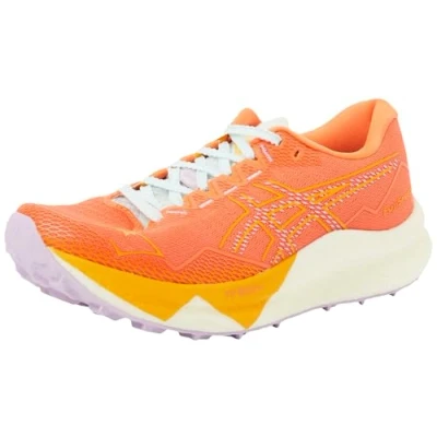 Imagen de Asics FUJI Speed 3 Zapatillas de trail running, Mujer, Talla: 38, Nova orange/light ube Zapatos