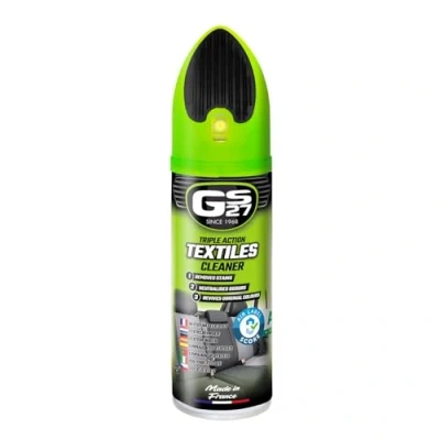 Imagen de GS27 Limpiador Textil Triple Acción con Cepillo de Alfombras y Telas Interiores 400 ml