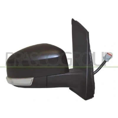 Imagen de Espejo retrovisor Prasco FD4267333P Premium derecha imprimado eléctrico calefactable, ajustable desde interior FORD: Focus 2, 2 Limousine