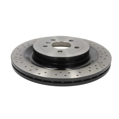 Imagen de TRW DF6835S Disco de freno 345 26 5 112 ranurado/perforado barnizado MERCEDES BENZ: Clase ML, GLS, GL