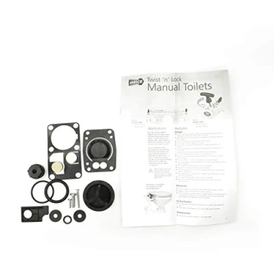 Imagen de Jabsco 29045 Twist N Lock Marino Manual para Inodoro Kits de Servicio