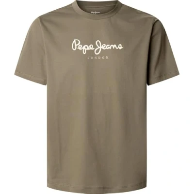 Imagen de Pepe Jeans Eggo N Camiseta, Verde (Verde Piedra), M Hombre