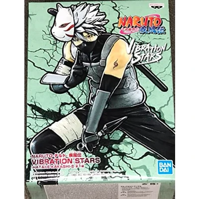 Imagen de Banpresto BP18536 Figura Hatake Kakashi II Naruto Shippuden Vibration Stars 18 cm, Multicolor