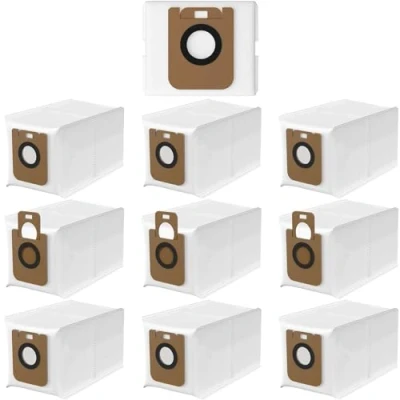 Imagen de DOBIGER 10 Bolsas de Polvo Compatible con Dreame D10s Plus, Bolsa Repuesto D10 Plus/Dreame Aspiradora