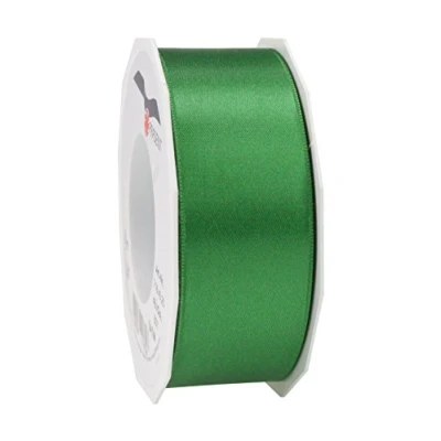 Imagen de Prasent C.E. Pattberg 40 mm 25 m Rollo de Doble Cara Cinta Raso, Color Verde