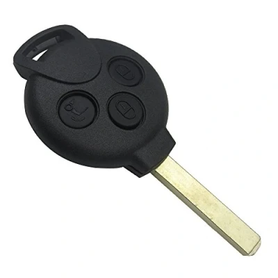 Imagen de Carcasa Llave para Smart Fortwo 451 Corte Convertible 2007 2014 3 Botones Mando a Distancia