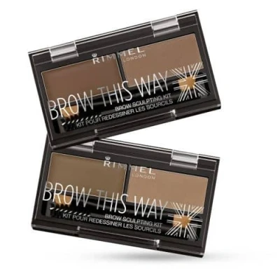 Imagen de Rimmel London Brow This Way Sculpting Kit 003 Dark Brown