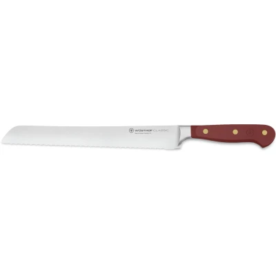 Imagen de WÜSTHOF Classic cuchillo pan con doble dentado de precisión 23 cm, Tasty Sumac (rojo oscuro)
