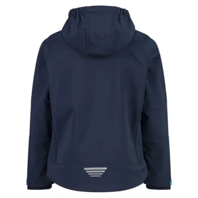 Imagen de CMP KID Jacket FIX HOOD Unisex Chaqueta softshell para niños, Talla: 164, Blue danubio