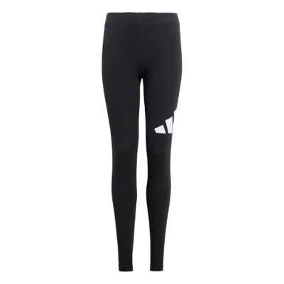 Imagen de adidas Performance Unisex Leggings para niños, Talla: 7 8a, Black/white