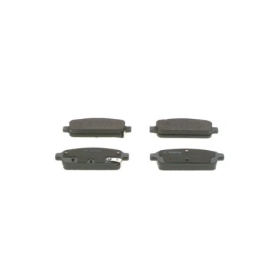 Imagen de BOSCH 0 986 494 435 Juego de pastillas freno Low Metallic con avisador acústico desgaste Chapa antichirridos, instrucciones montaje