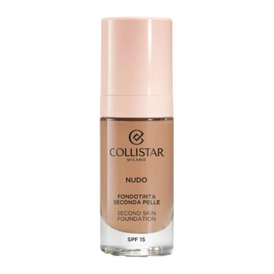 Imagen de Collistar Nudo Second Skin Base de maquillaje SPF 15 5N Ambra 30 ml