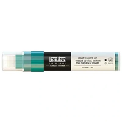 Imagen de Liquitex Rotulador de Pintura acrílica, Punta Ancha, Turquesa, 15 mm