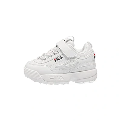 Imagen de Fila Disruptor Unisex Zapatillas para niños, Talla: 22, White Zapatos