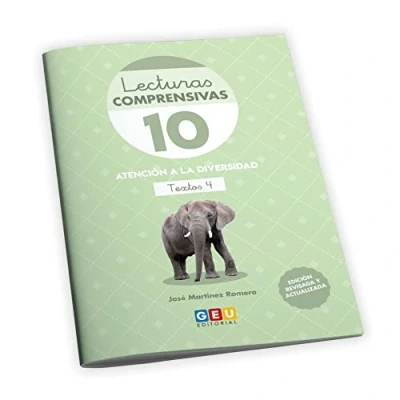 Imagen de Lecturas Comprensivas 10/ Editorial Geu/ 3º primaria/ mejora la Comprensión Lectora/ Recomendado Como Apoyo/ Actividades sencillas (SIN COLECCION)