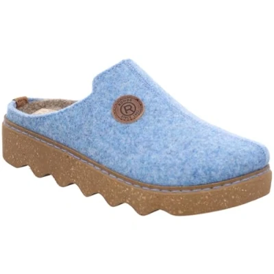 Imagen de Rohde Zapatillas de casa para Mujer Foggia D 6120, Talla:37 EU, Color:Azul