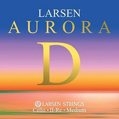 Imagen de LARSEN STRINGS Cuerdas para violonchelo Aurora D 4/4 Medium