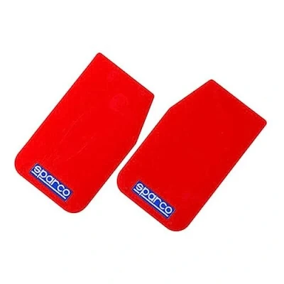 Imagen de SPARCO 03791RS Faldilla guardabarro 470mm 280mm PE (polietileno)