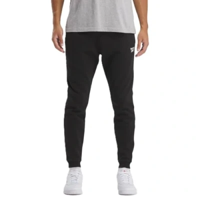 Imagen de Reebok Small LOGO Pantalones deportivos, Hombre, Talla: Large, Black