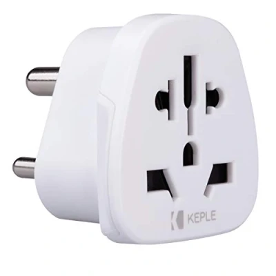 Imagen de India Indian Indio Adapter Plug Viaje Tipo D to a UK, US USA American, AUS AU Australia, EU Europe European, China, Japan, Tailandia, Swiss Adaptador Universal Adaptor Enchufe Internacional 3 Pin