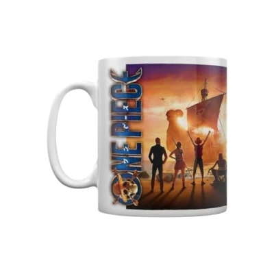 Imagen de One Piece Taza Set Sail (Talla Única) (Naranja, Azul, Blanco)