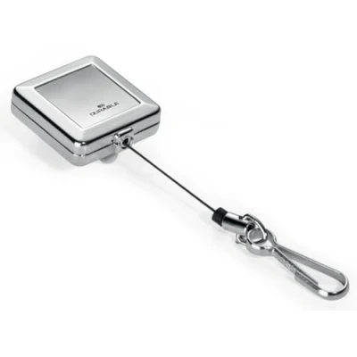 Imagen de Durable 832823 Clip bucle JoJo Chrome Quadro (con gancho de resorte) plata