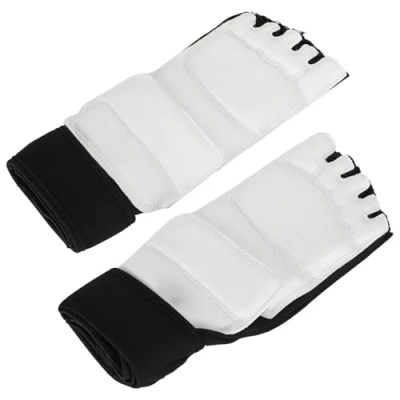 Imagen de Dilwe Protector de pie Taekwondo, Taekwondo Foot Boxing Protection Soporte Tobillo Kickboxing Gym Training Part(L)