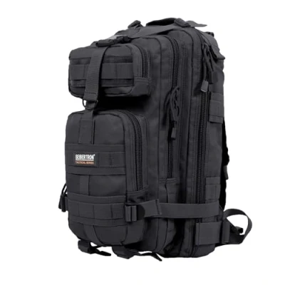 Imagen de Seibertron Falcon Mochila Asalto Compacto Paquete Cumbre Bolsa Black 27L